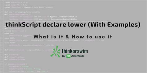 Image result for Free thinkScript