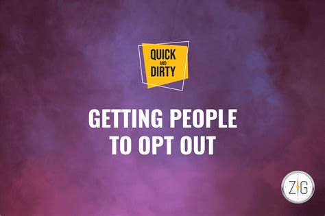 OptOuts