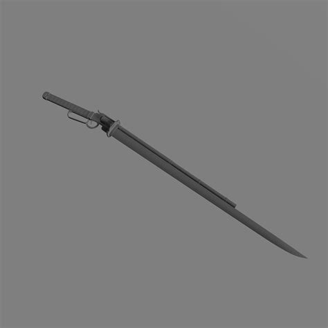 Archivo 3D Weiss, la Immaculate Gunblade Final Fantasy 7 FF7 👾 ・Objeto ...