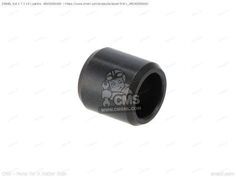 DOWEL 9,8 X 7 X 10 for KTM - order at CMSNL