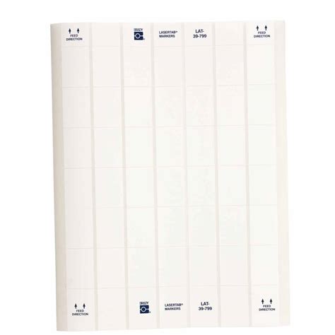 LaserTab Series Polyamide Coated Nylon Cloth Labels - Brady Part: LAT ...