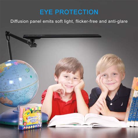 Buy MZDXJ LED Desk Lamp, Architect Clamp on Desk Light, Eye-Caring ...