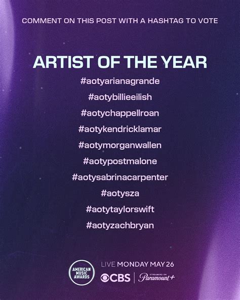 American Music Awards | Vote for the 2025 #AMAs RIGHT HERE ⬇️ Official ...