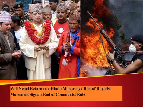 Will Nepal Return to a Hindu Monarchy? Rise of Royalist Movement ...