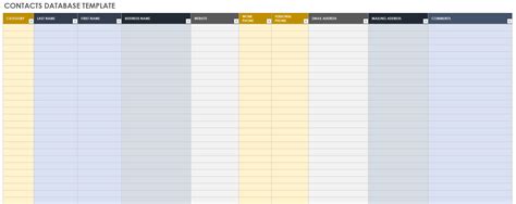 Image result for Excel Customer Database Template
