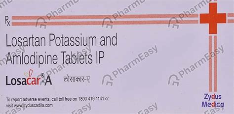 Losacar A Strip Of 10 Tablets: Uses, Side Effects, Price & Dosage ...