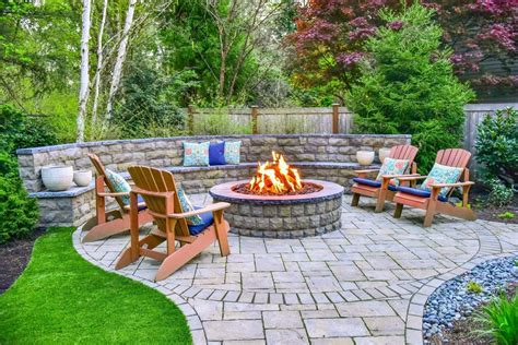 How To Build A Fire Pit Patio With Pavers at Edward Criss blog