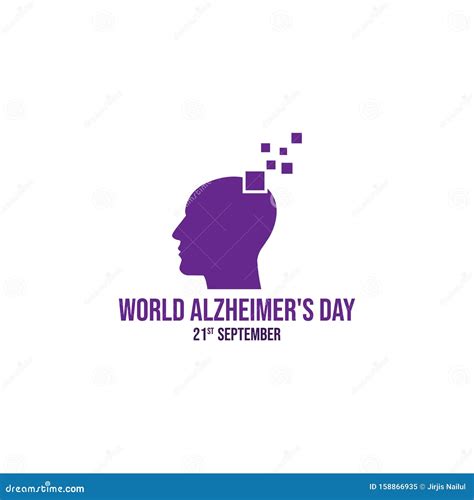 World Alzheimer`s Day Vector Icon Illustration Stock Vector ...