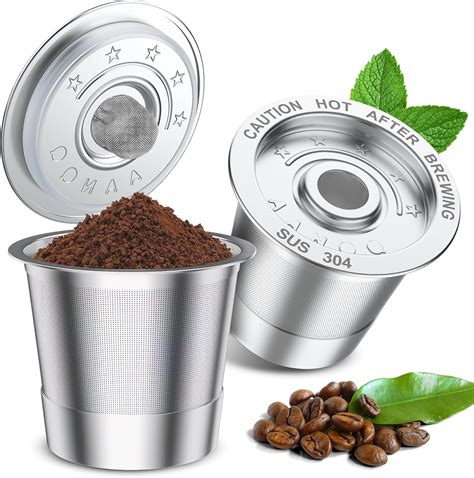 Amazon.com: AANQQ 2 Pack K Cup Reusable Coffee Pods for Keurig ...