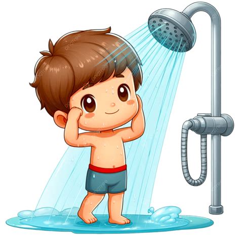 Take A Bath Clip Art A Man Taking A Bath Illustration Stock Vector