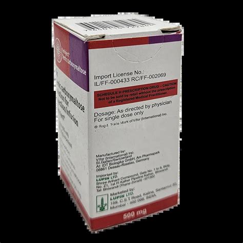 FERINJET 500MG INJECTION 10 ML Price, Uses, Side Effects & Substitutes ...