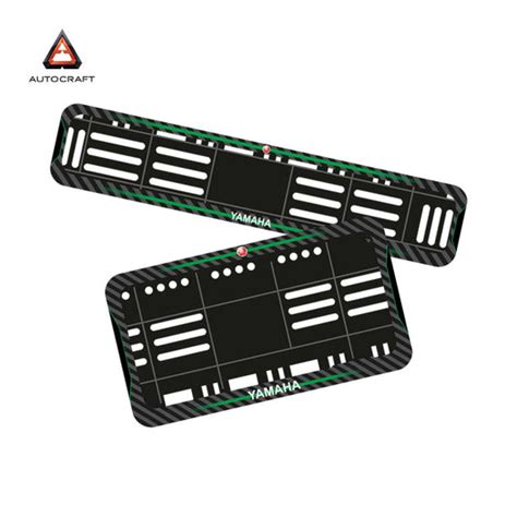 Yamaha-Style Bike HSRP Number Plate Frames | Autocraft