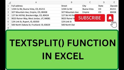 Image result for YouTube Com ExcelIsFun Textsplit Column