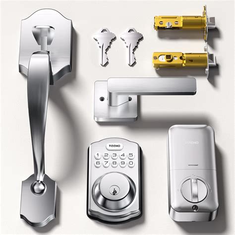 TEEHO Keyless Entry Door Lock Deadbolt with Handle India | Ubuy