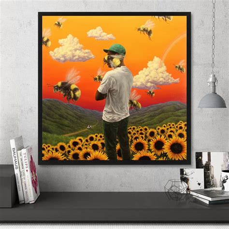 Tyler the creator flower boy cd with poster - tatasites