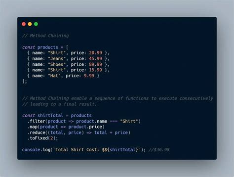 Image result for JavaScript Chaining Methods Diagram