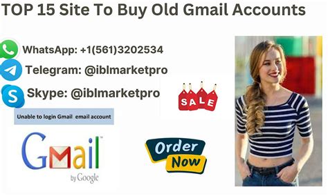 Best Place to Buy Verified Old Gmail Accounts in Whole Online, May 26 ...