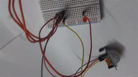 How to Use Arduino Motion Sensor 的图像结果