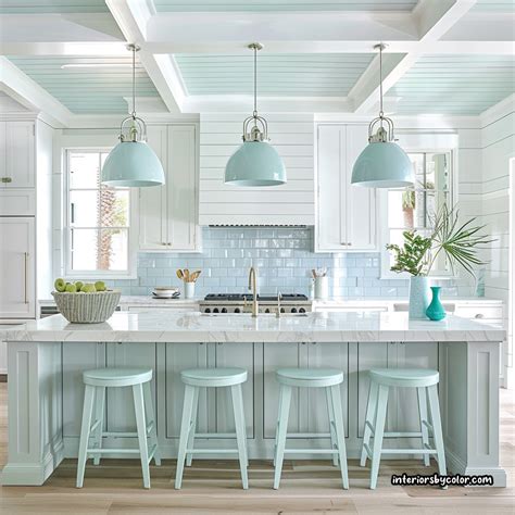 Coastal Kitchen Ideas and Trends - Interiors By Color