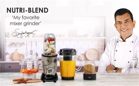 Buy Wonderchef Nutri-blend Juicer, Mixer, Grinder & Chopper|500W 100% ...