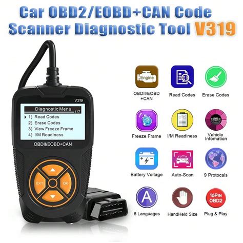 Image result for Obdii Scanner Code Reader