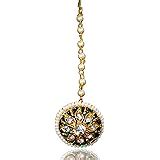 Buy Saraa Green & Red Pearl Stone Borla For Women Online at Low Prices ...