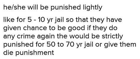 should criminals be punished or given a chance to improve themselves in ...