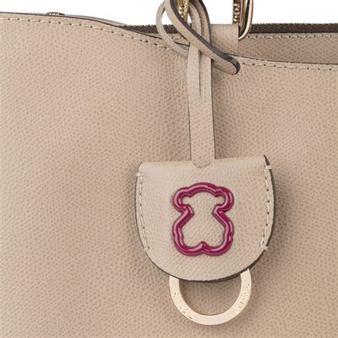 City mediano Odalis de Piel en color topo | TOUS