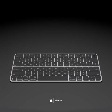 Apple Magic Keyboard Short (Black) | Keyboards models | BlenderKit