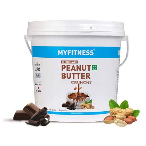 MYFITNESS Peanut Butter Chocolate Flavour, Crunchy 2.5kg | 23g Protein ...