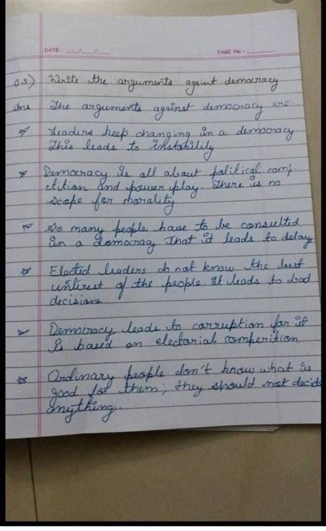 What are the arguments against democracy?Explain - Brainly.in