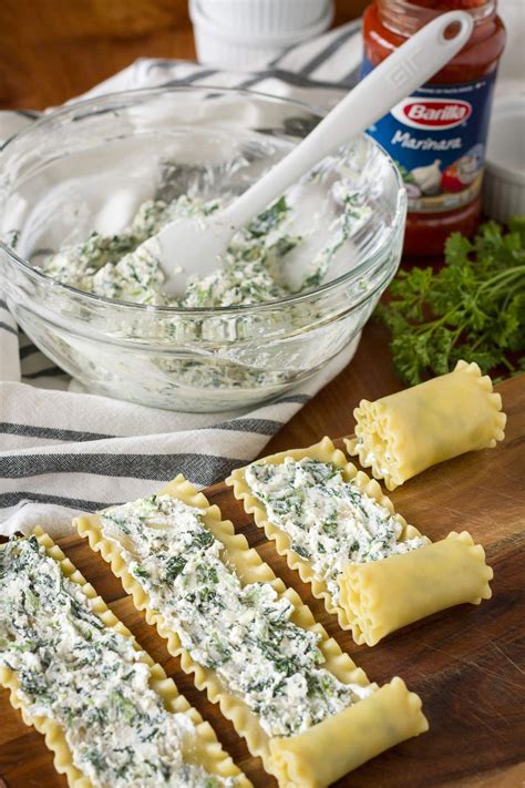 Spinach lasagna rolls – Artofit