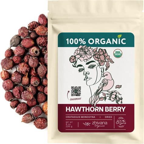 Amazon.com : MagJo Naturals Hawthorn Berries, Whole Dried, 16 oz (1 lb ...