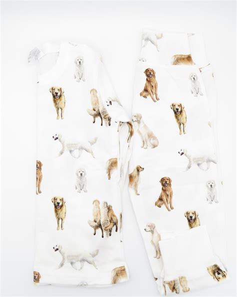 Golden RetrieGolden Retriever Kids Pajamas - Soft & Comfy Dog Print ...