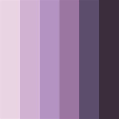 Light Purple Gray Color Palette - ColorDrop