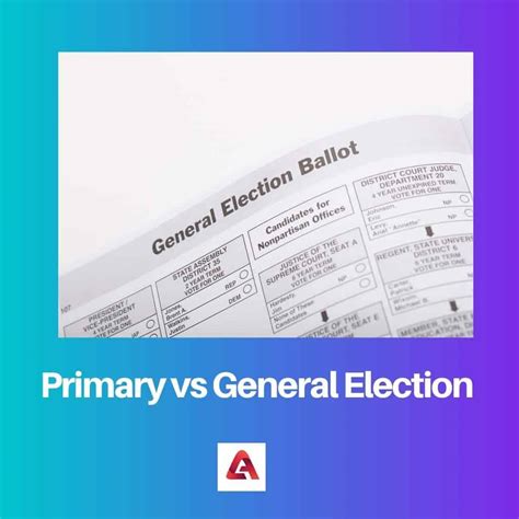 Primary vs General Election: Difference and Comparison