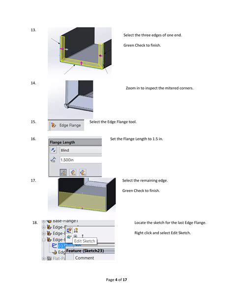 SolidWorks Sheet Metal Tutorial 的图像结果