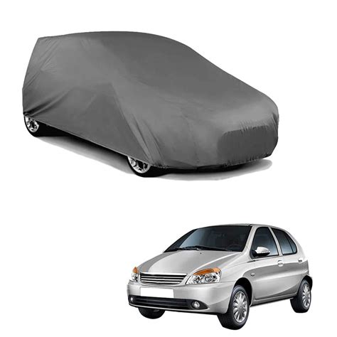 Autofurnish Matty Grey Car Body Cover Compatible with Tata Indicab ...