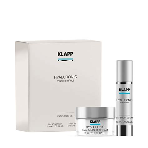 KLAPP COSMETICS Набор "Гиалуроник Крем и Сыворотка" Hyaluronic Face ...