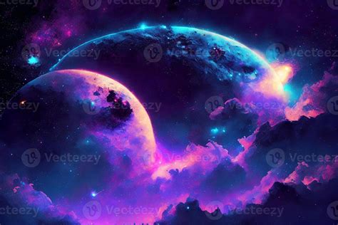 Space Planet Art 的图像结果