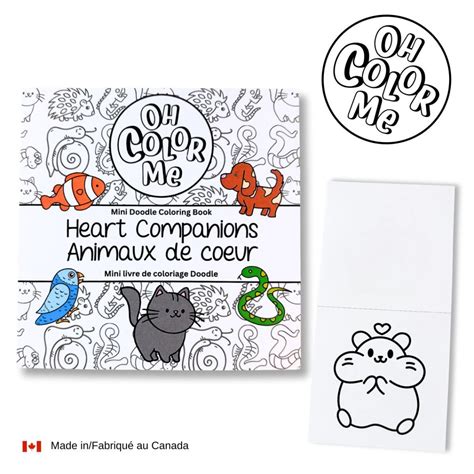 Mini Coloring Books for Adults and Kids - Oh Color Me