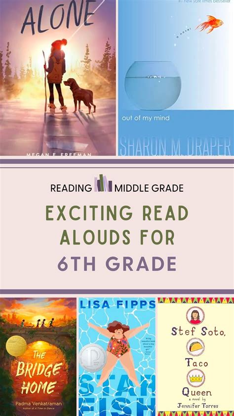 Exciting Read Alouds for 6th Grade | 6th grade reading, Sixth grade ...