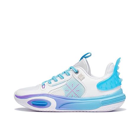 White and blue basketball shoes new arrivals