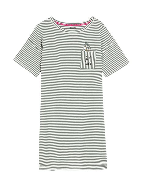 Buy Pure Cotton Snoopy™ Short Nightdress at Marks & Spencer