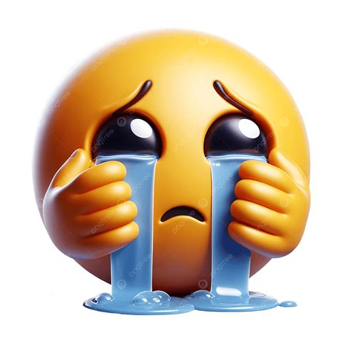 Crying Face Emoji, Emoji, Crying PNG Transparent Image and Clipart for ...