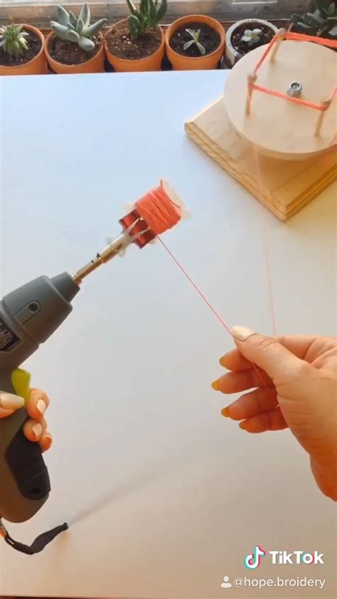 Image result for How to Wind Embroidery Thread On Replacement Spool