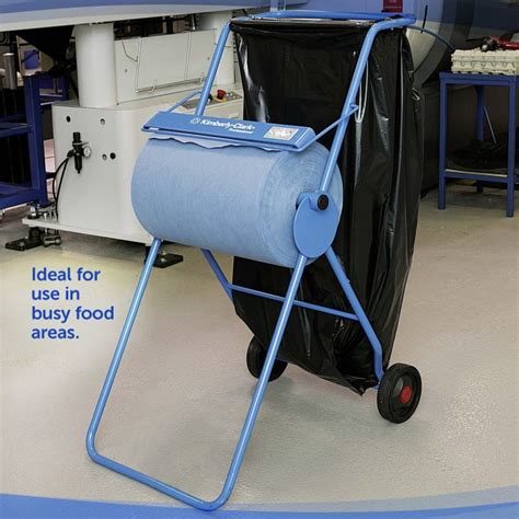 6155 Kimberly Clark | Kimberly Clark Metal Blue Free Standing, Portable ...