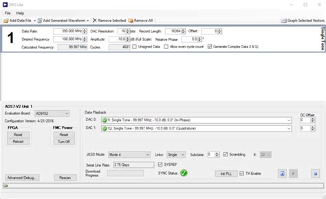 EVALUATING THE AD9152 DIGITAL-TO-ANALOG CONVERTER [Analog Devices Wiki]