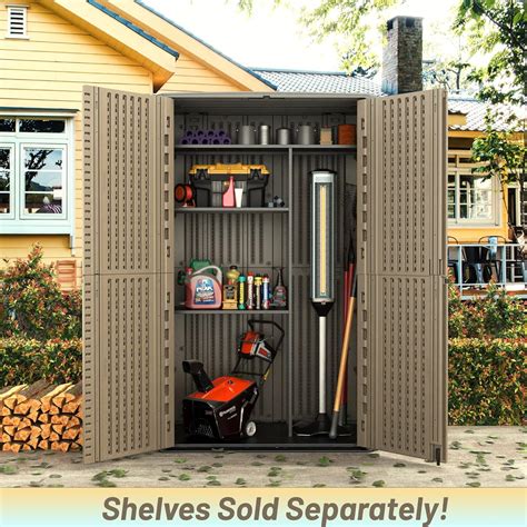 ADDOK 37 Cu. Ft Horizontal Outdoor Storage Shed - India | Ubuy