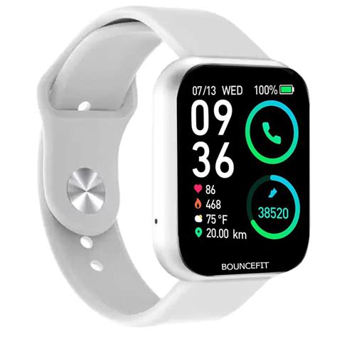 Bouncefit M I D116 Fitness Band Smart Watch for Men, Women, Boys, Girls ...